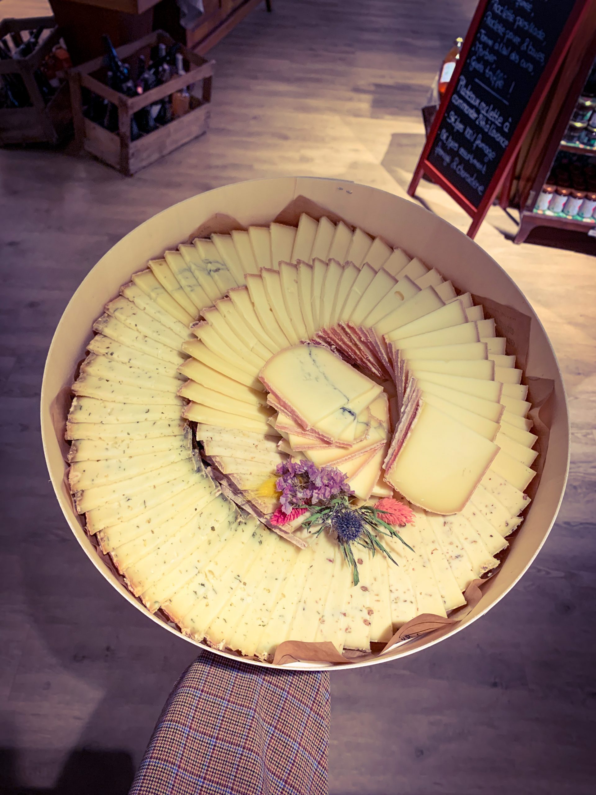 Plateau La Combine raclette fromage - Par personne
